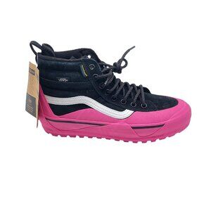 Vans Sk8-Hi MTE-1 Shoes Mens Size 5.5 Black Pink All-Trac Waterproof Primaloft